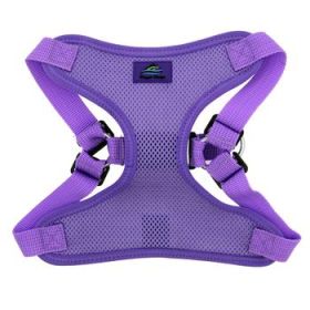 Wrap and Snap Choke Free Dog Harness - Paisley Purple (Option: X-Small)