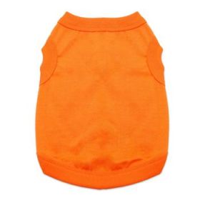 100% Cotton Dog Tanks - Sunset Orange (Option: X-Small)