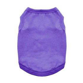 100% Cotton Dog Tanks - Ultra Violet (Option: X-Small)