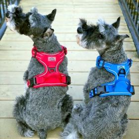 Venture Paw PULL CONTROL Harness - Mountain Lake -          Made with tough Outer Duck Fabric and Soft Mesh Lining. No Pulling / Front and Top D-Ring (Option: X-Small)
